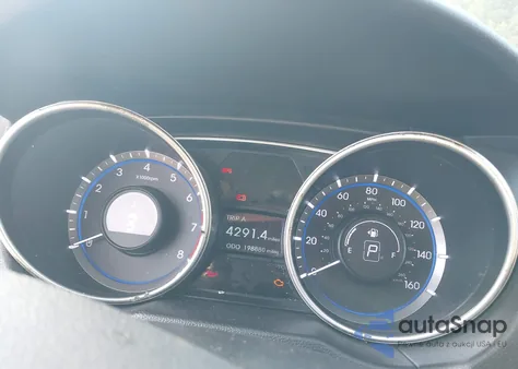 2011 Hyundai Sonata Gls из США, поврежденный, VIN 5NPEB4ACXBH286266